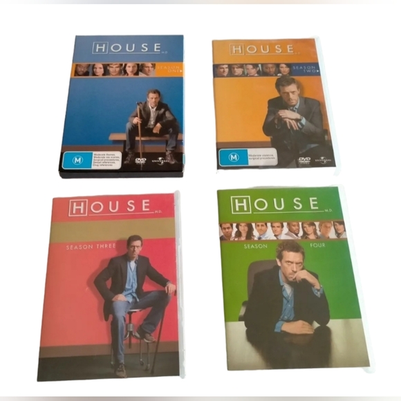 Other - House MD Complete Seasons 1, 2, 3, & 4 , 1-4  DVD